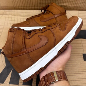 Nike Brown High-Top Sneakers